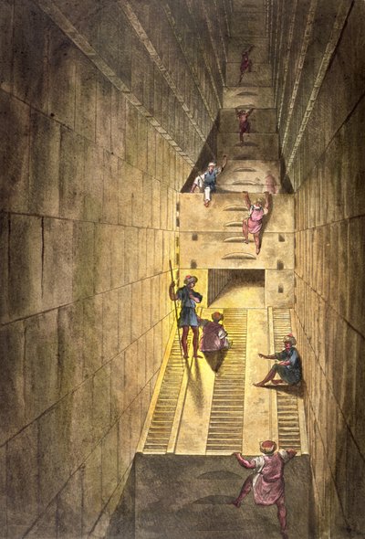 Exploration of the Great Pyramid of Giza, from 